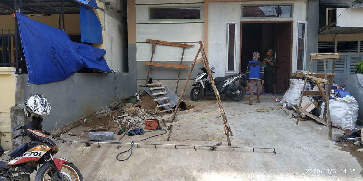 Kanopi & Pintu Dorong Lipat Peniti - Dokumentasi Proyek